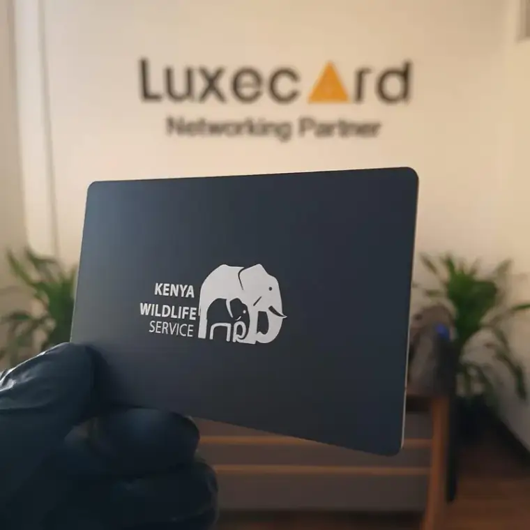 LuxeCard Metallic, portfolio example 2