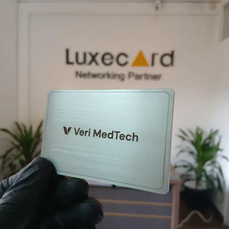 LuxeCard Metallic, portfolio example 3