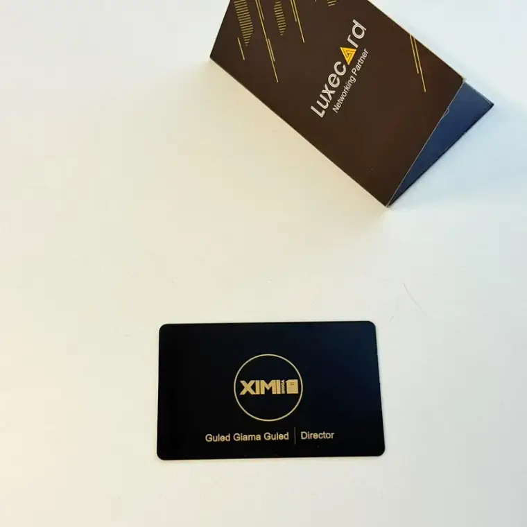 LuxeCard Metallic, portfolio example 4