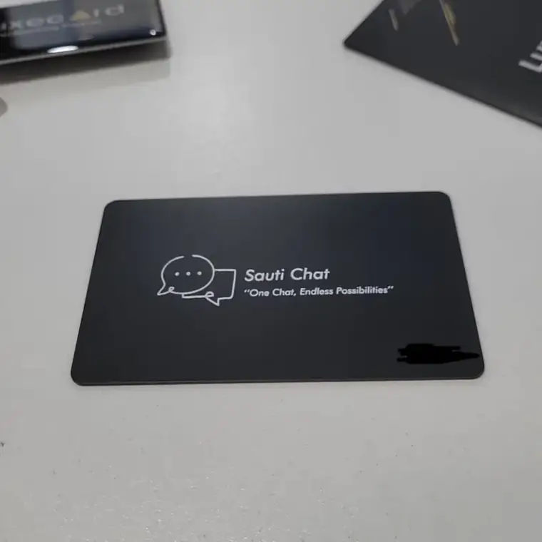 LuxeCard Metallic, portfolio example 6