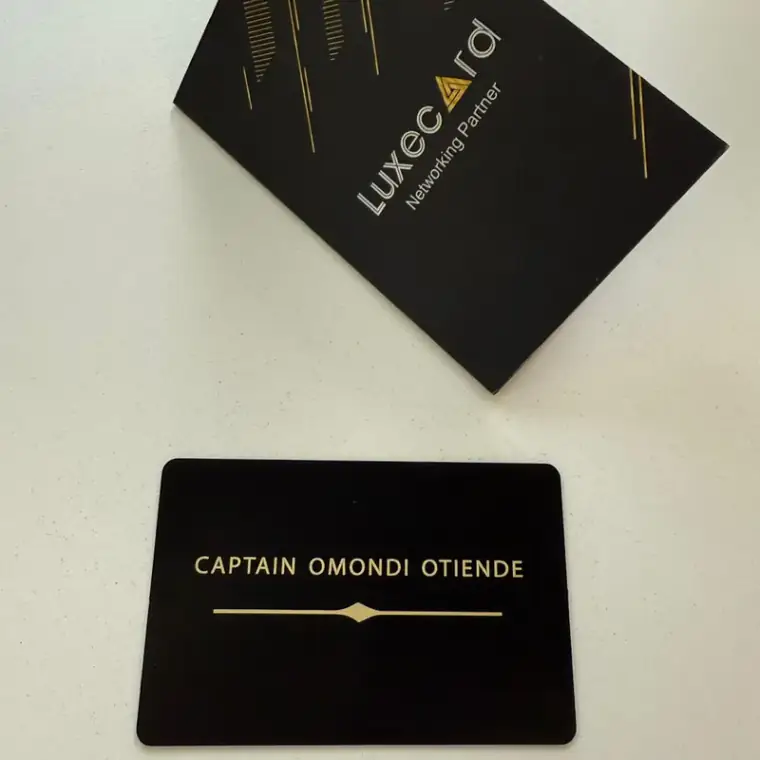 LuxeCard Metallic, portfolio example 8