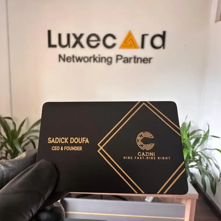 LuxeCard Metallic, portfolio example 10