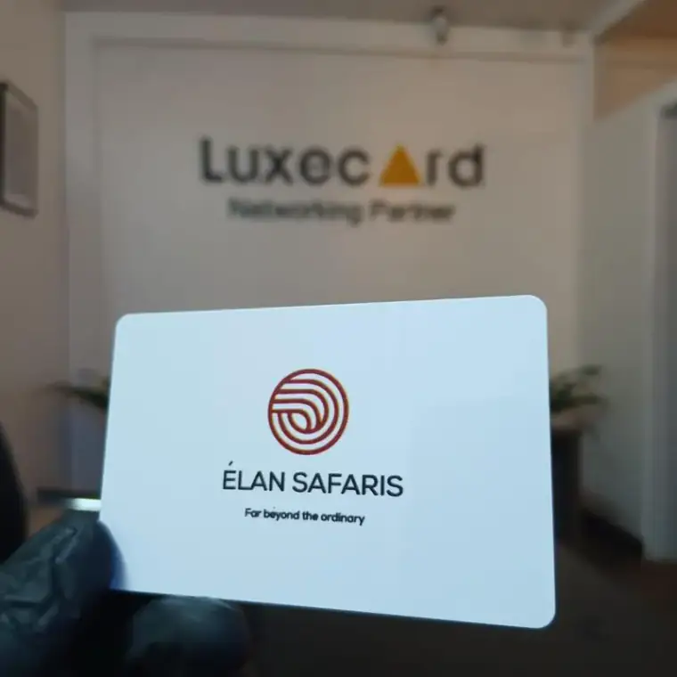 LuxeCard Plastic, portfolio example 1