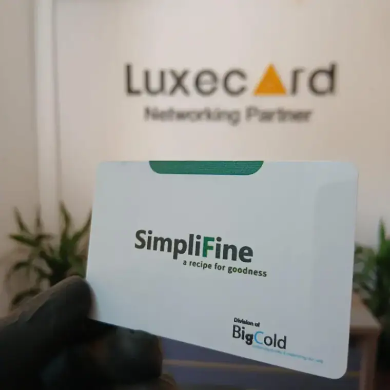 LuxeCard Plastic, portfolio example 2