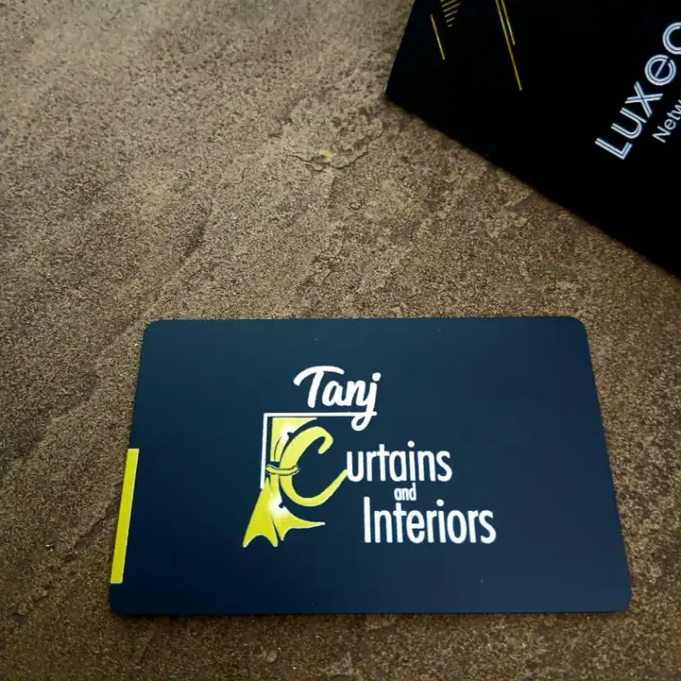 LuxeCard Plastic, portfolio example 6