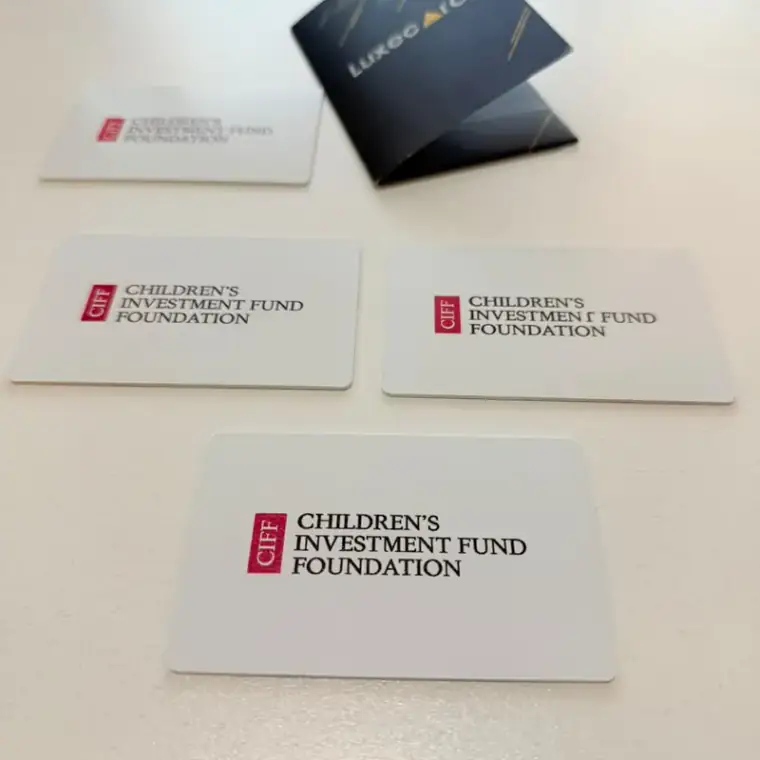 LuxeCard Plastic, portfolio example 7