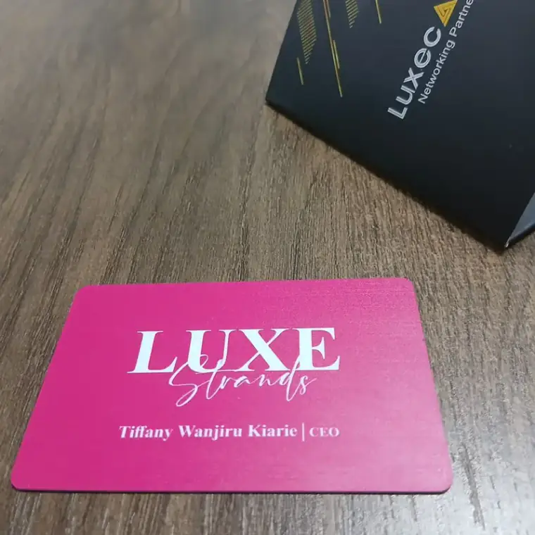 LuxeCard Plastic, portfolio example 9
